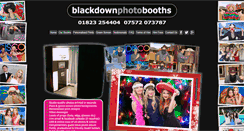 Desktop Screenshot of blackdownphotobooths.co.uk