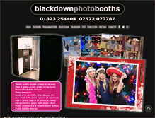 Tablet Screenshot of blackdownphotobooths.co.uk